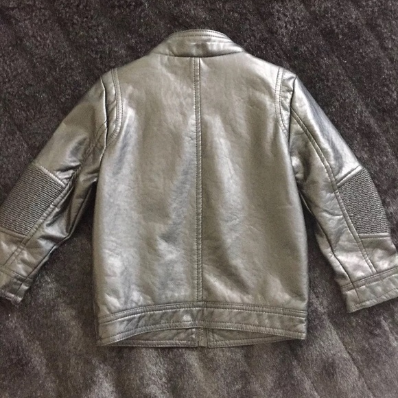 Urban Republic Faux Boy Leather Jacket - Picture 3 of 8